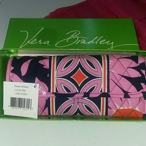 Vera Bradley sleek wallet